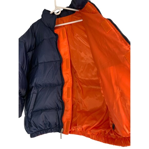 Denver Broncos Starter Reversible Jacket Navy/Orange Large NFL Down-Filled Winte - Picture 8 of 10